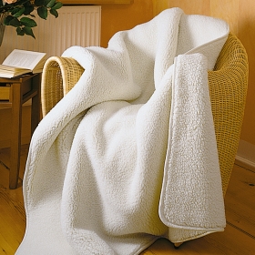 Bed Blankets ~ Natural Merino Wool ~ Sondrio