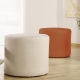 Round Cushion Stools - Tall