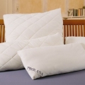 Organic Merino LambsWool Pillows - Quilted Jersey Covers
