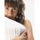 Organic Cotton Bed Pillows - Quilted Percale Covers