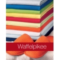 TOWEL BALES - 4 PIQUE 70 x 140 BATH TOWELS - Waffle Weave - Organic Cotton