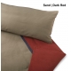 Brushed Cotton Duvet Cover Sets, with Braiding - Edelbiber Mit Zierband from Cotonea - Organic Cotton, With Band