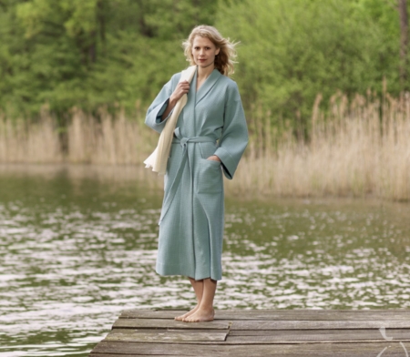 Natural Home Products - Lightweight Dressing Gowns | Waffle Weave ... Natural Home Products - Lightweight Dressing Gowns | Waffle Weave ...